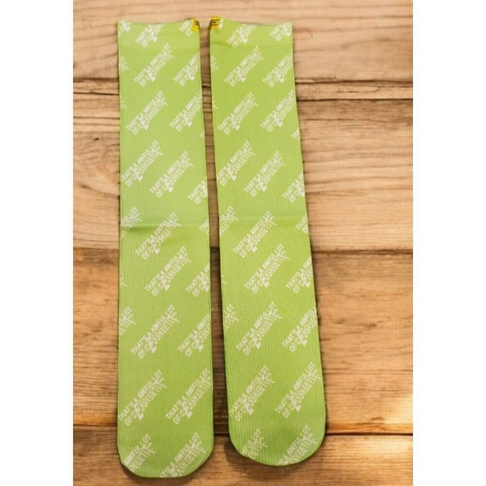 That's A Awful Lot Of Cough Syrup Socks Men's Green By Desto Dubb Eskeetit OSFA